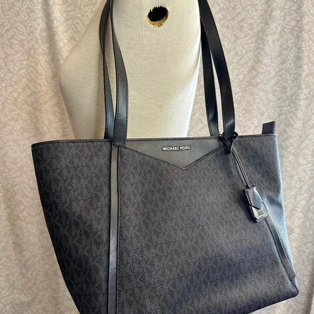 Whitney Large Logo Tote Bag Michael Kors - Picture 7 of 10